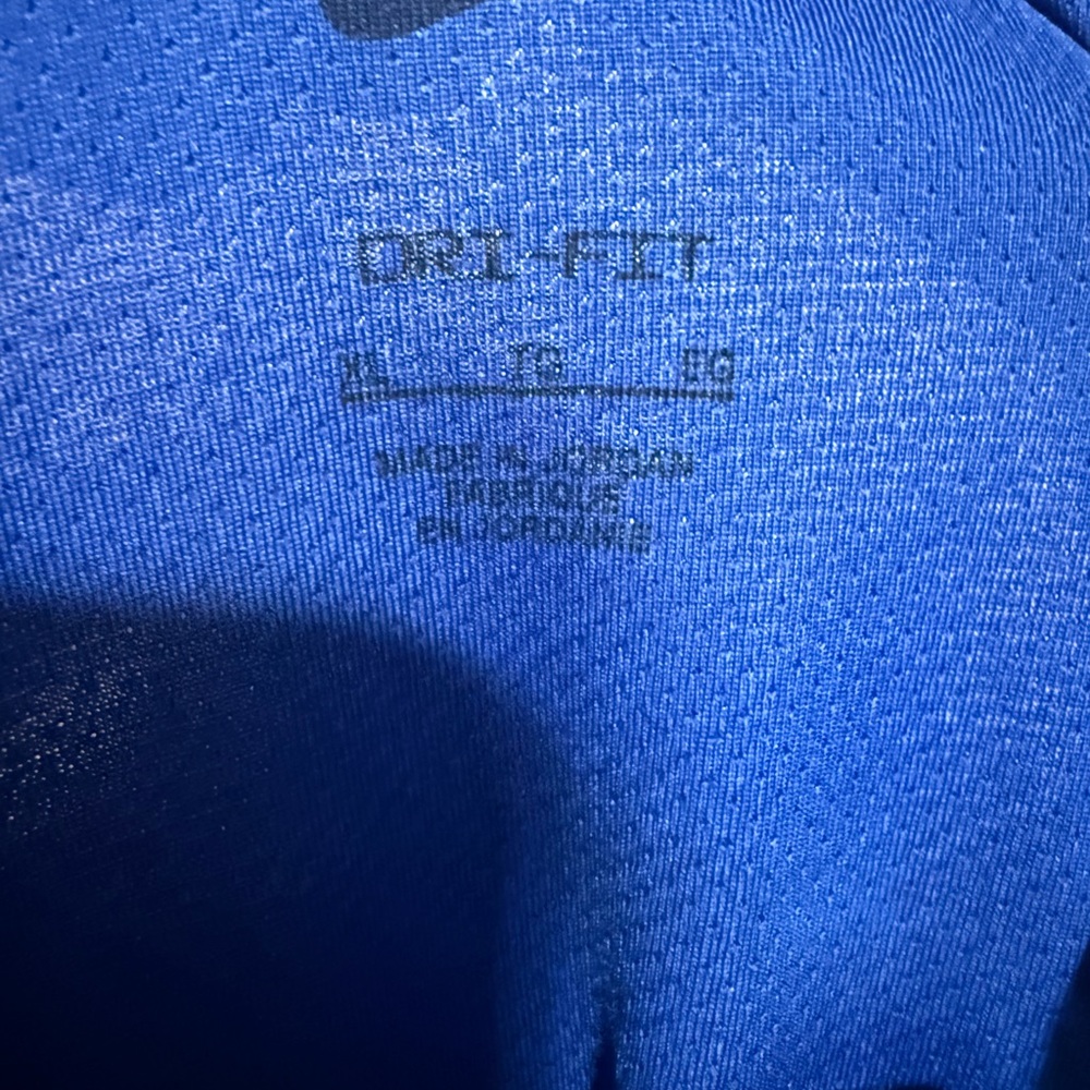 Nike Dri Fit xL Blue Long Sleeve Shirt - Picture 4 of 4